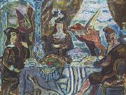 Zygmunt Waliszewski Banquet I France oil painting artist